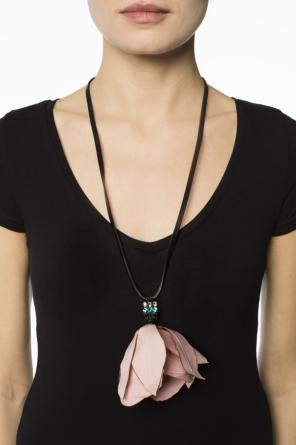Necklace with flower pendant, zdjęcie 2 Necklace with flower pendant od Marni